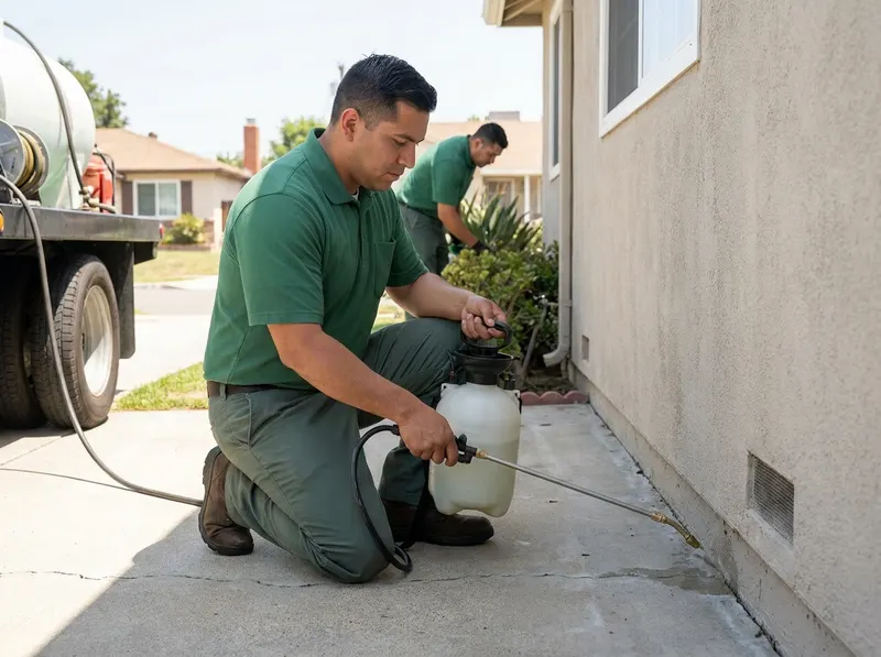 Argentine Ant Perimeter Defense in Downey, CA