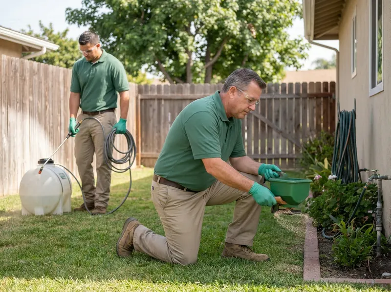 Flea & Tick Exterior Turf & Interior Remediation in Downey, CA